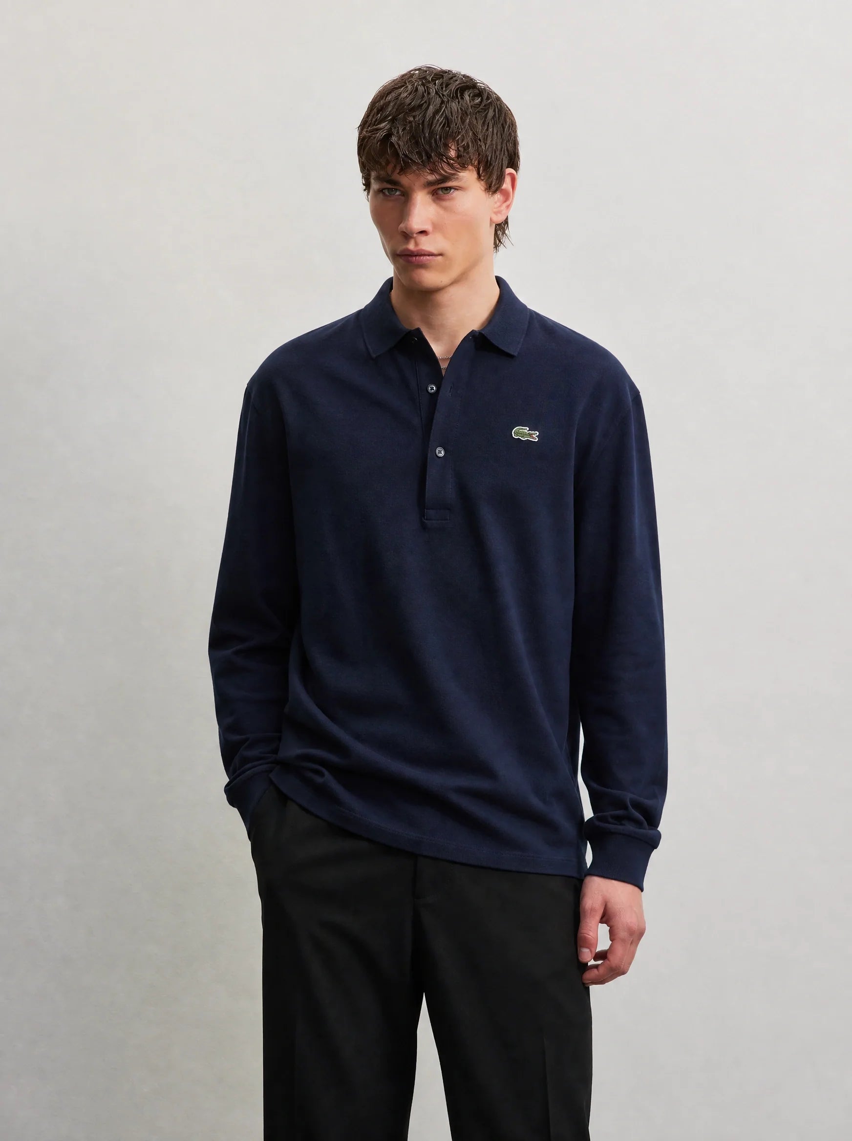 Lacoste Uzun Kollu Pike Ekru