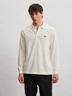 Lacoste Uzun Kollu Pike Beyaz
