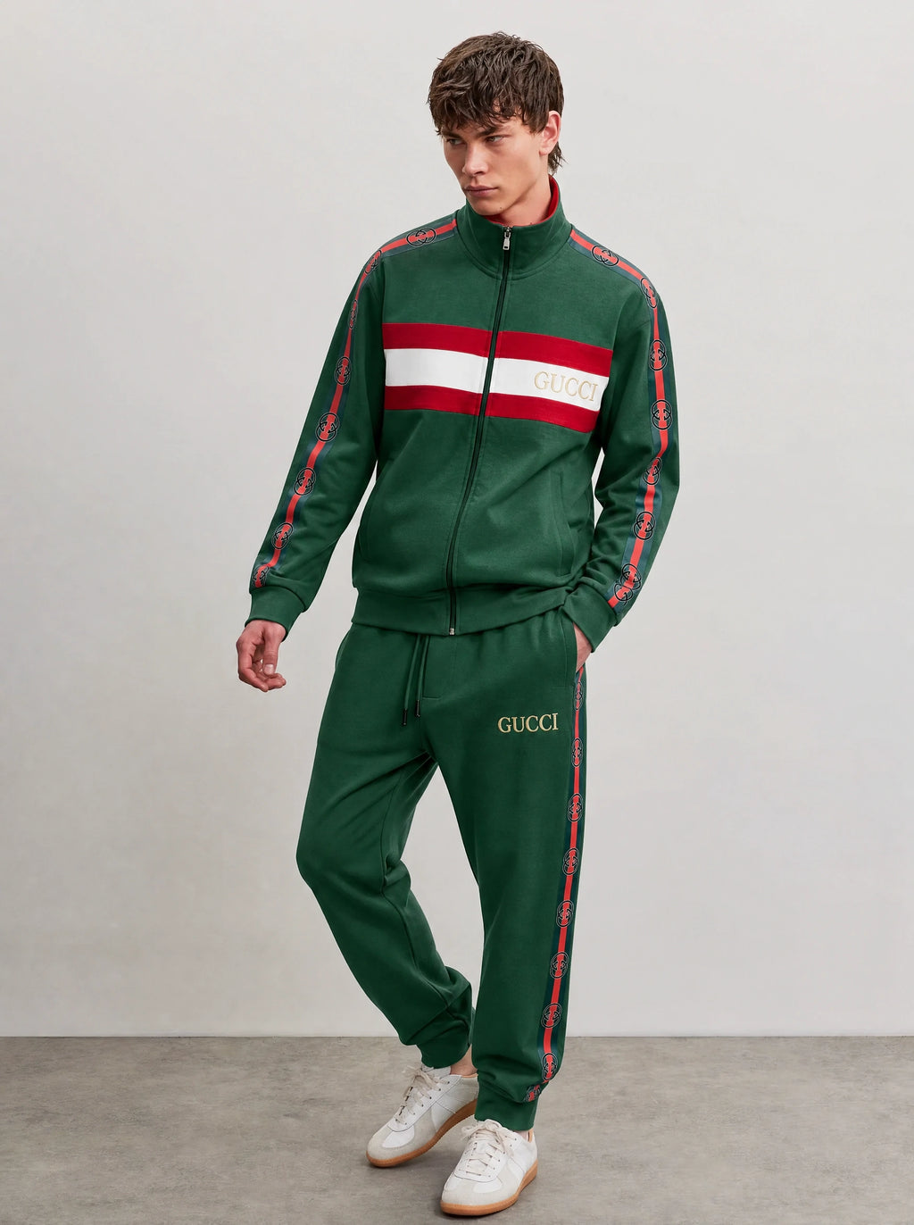 Gucci Web Şeritli Logo Eşofman Takımı