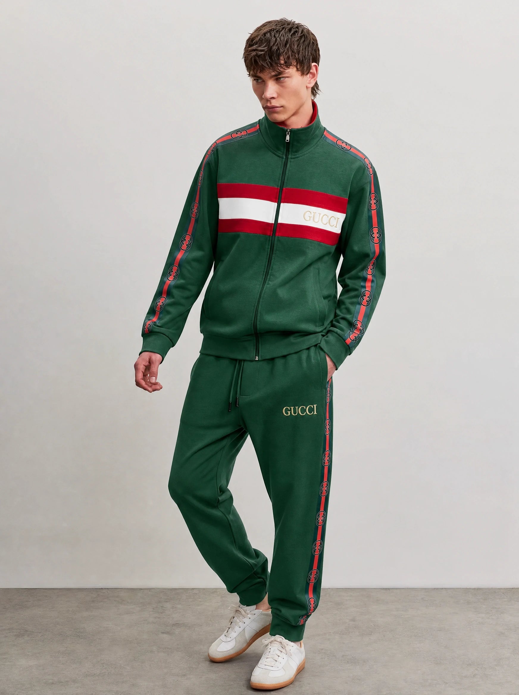 Gucci Web Şeritli Logo Eşofman Takımı