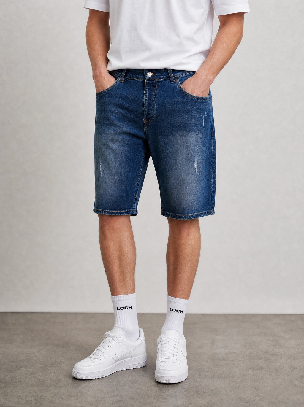 Prada Wash Denim Short