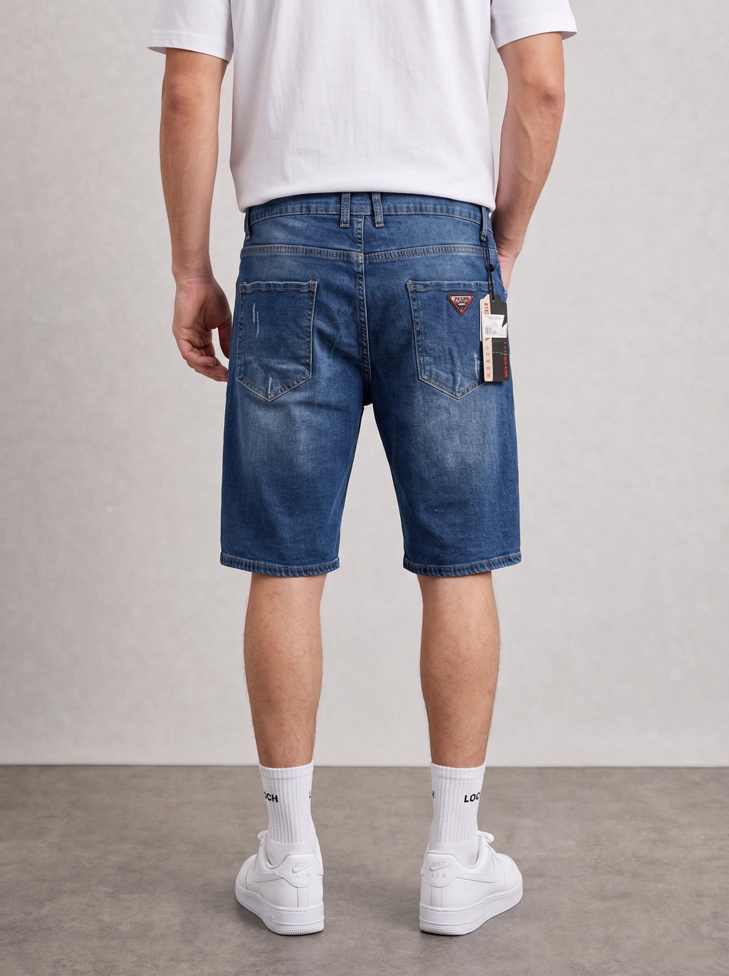 Prada Wash Denim Short