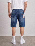 Prada Wash Denim Short