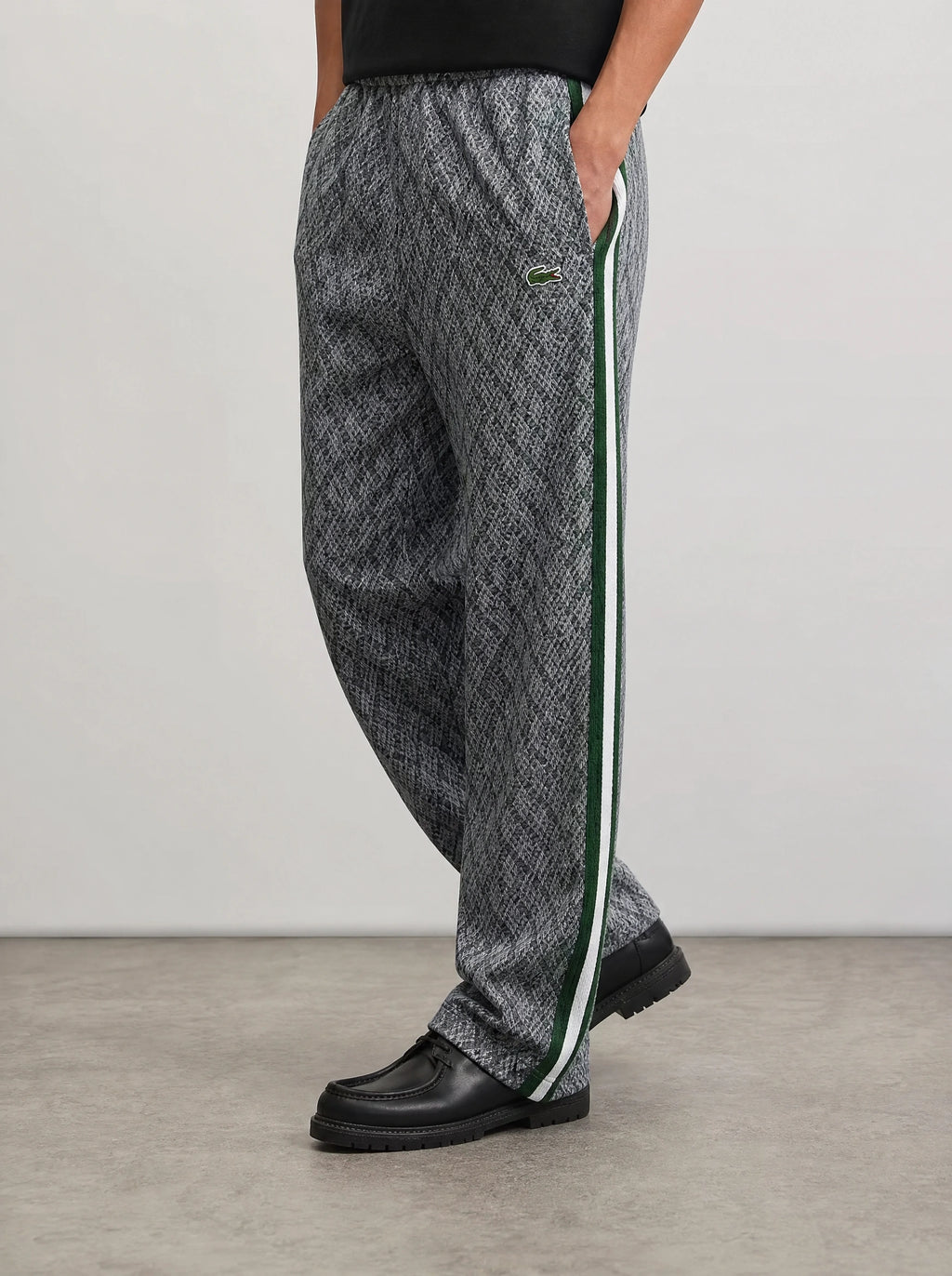 Lacoste 2026 Premium Monogram Takım Siyah