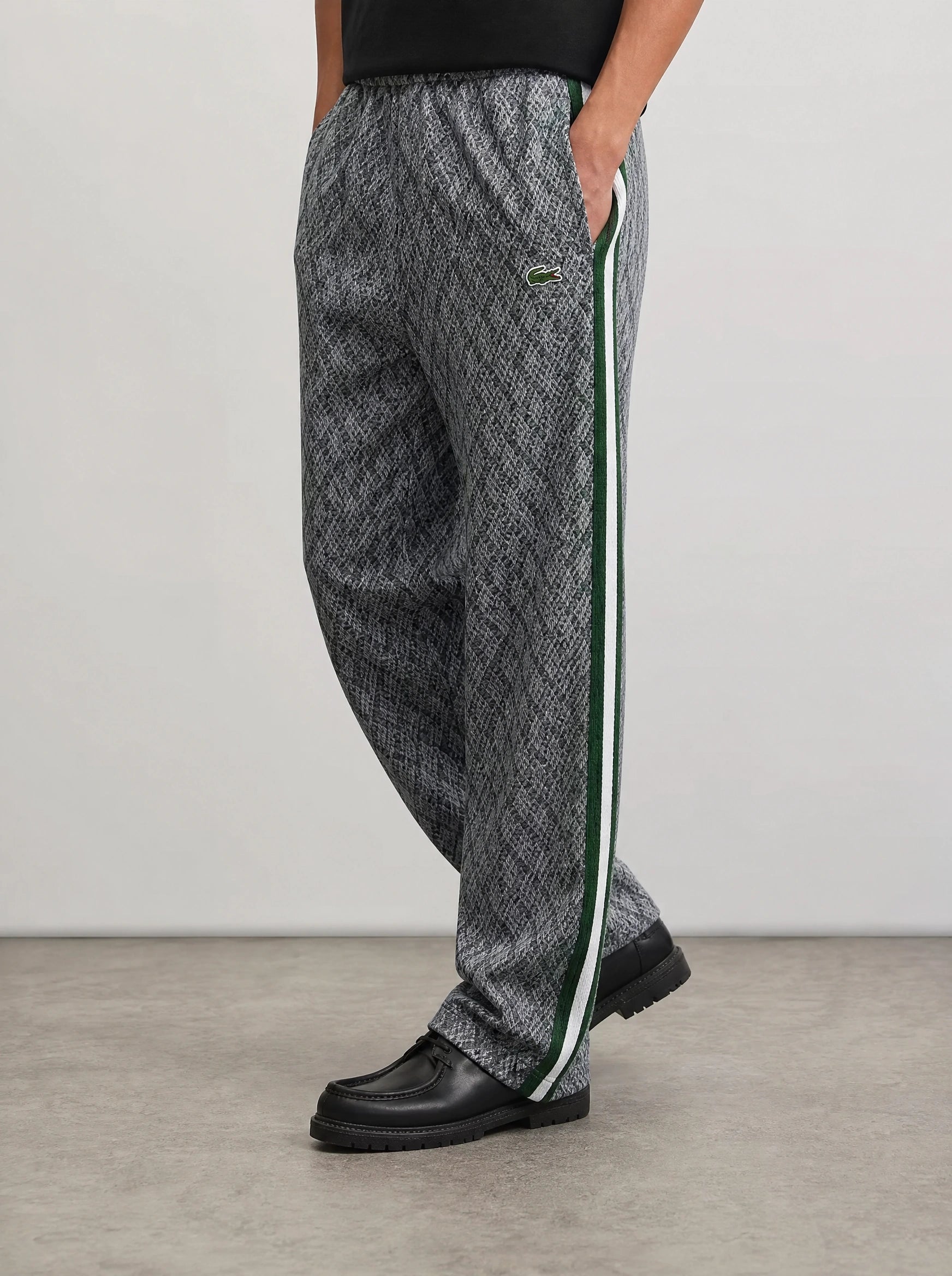 Lacoste 2026 Premium Monogram Takım Siyah