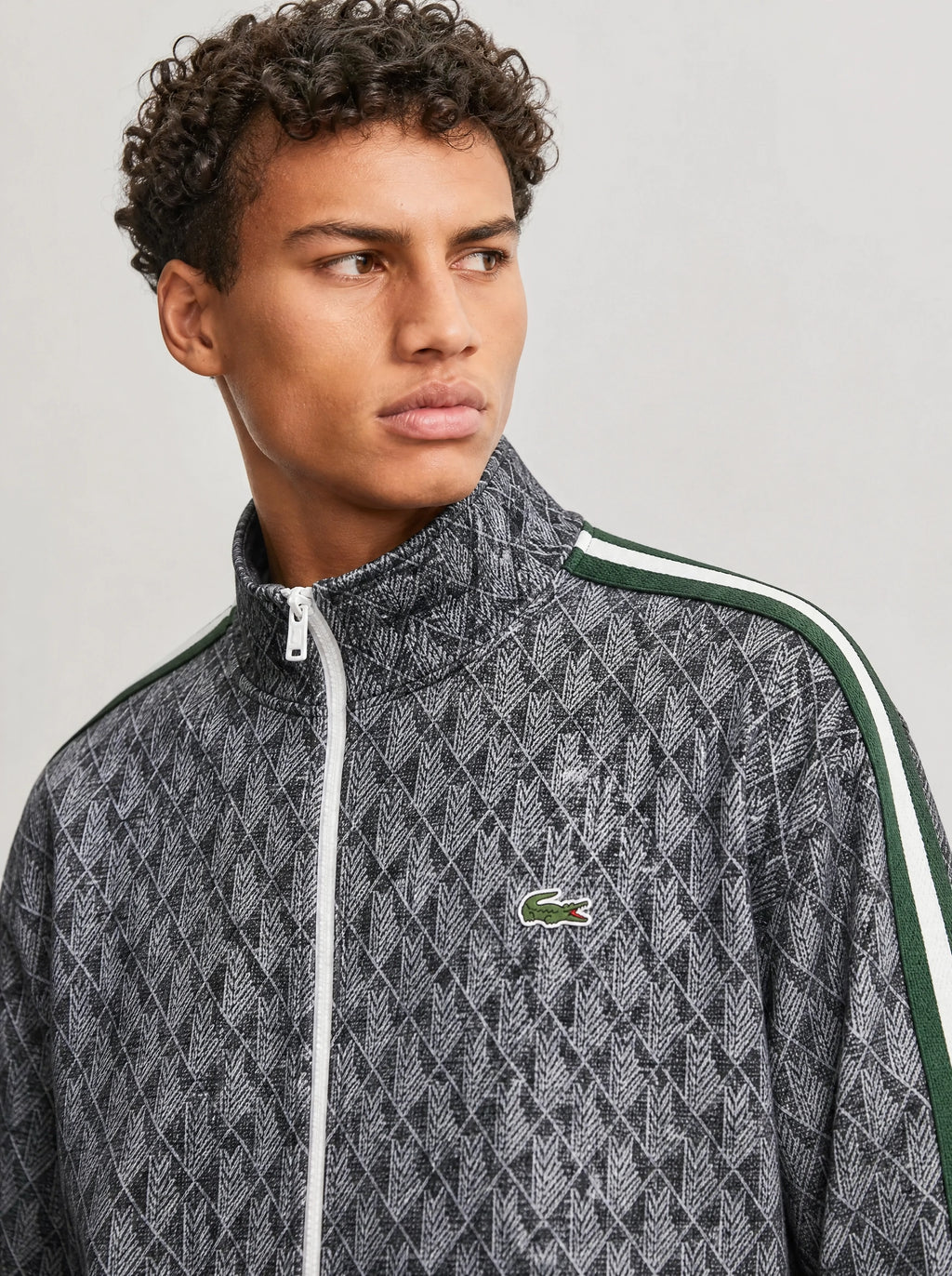 Lacoste 2026 Premium Monogram Takım Siyah