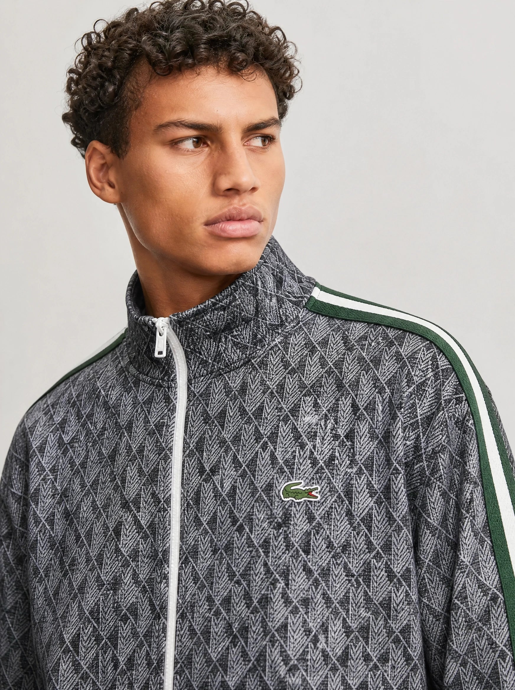 Lacoste 2026 Premium Monogram Takım Siyah