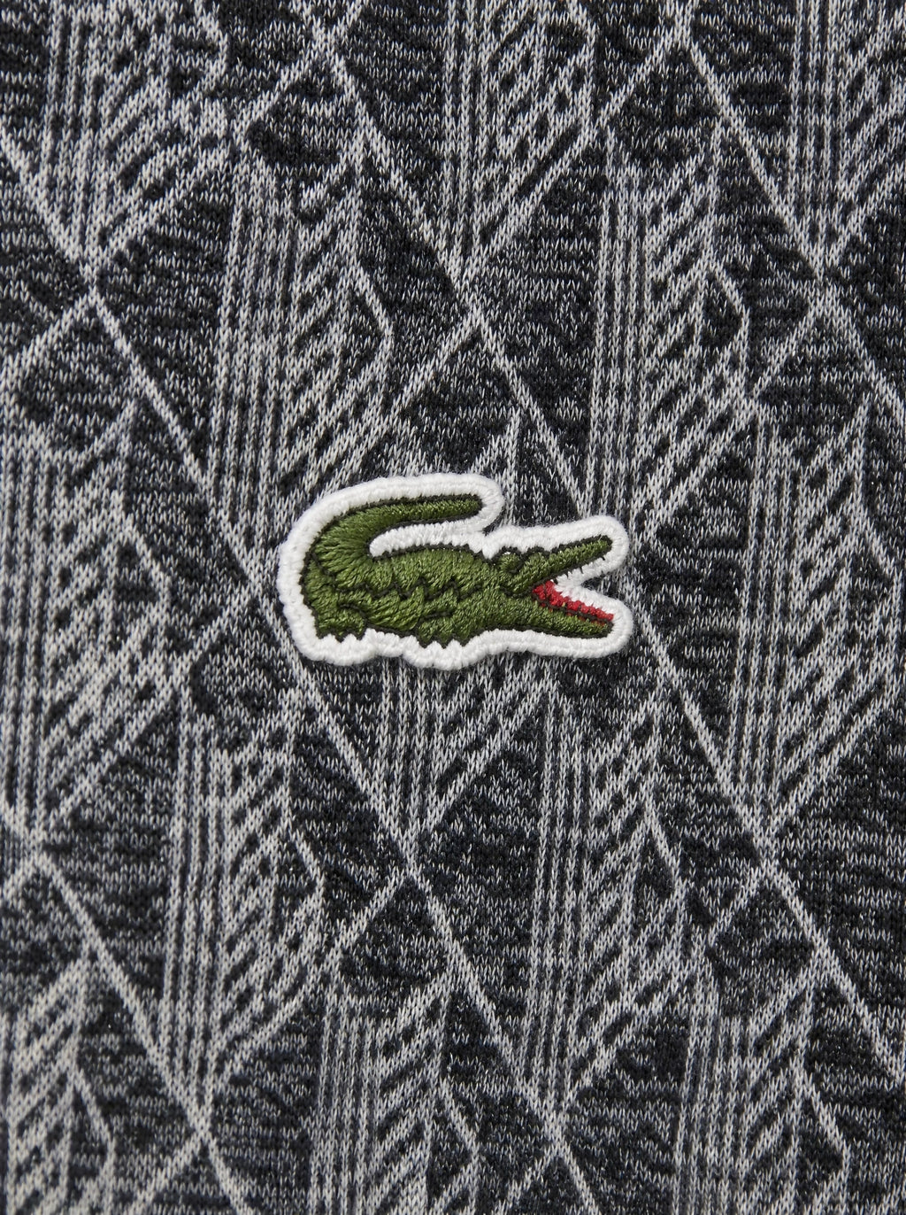 Lacoste 2026 Premium Monogram Takım Siyah