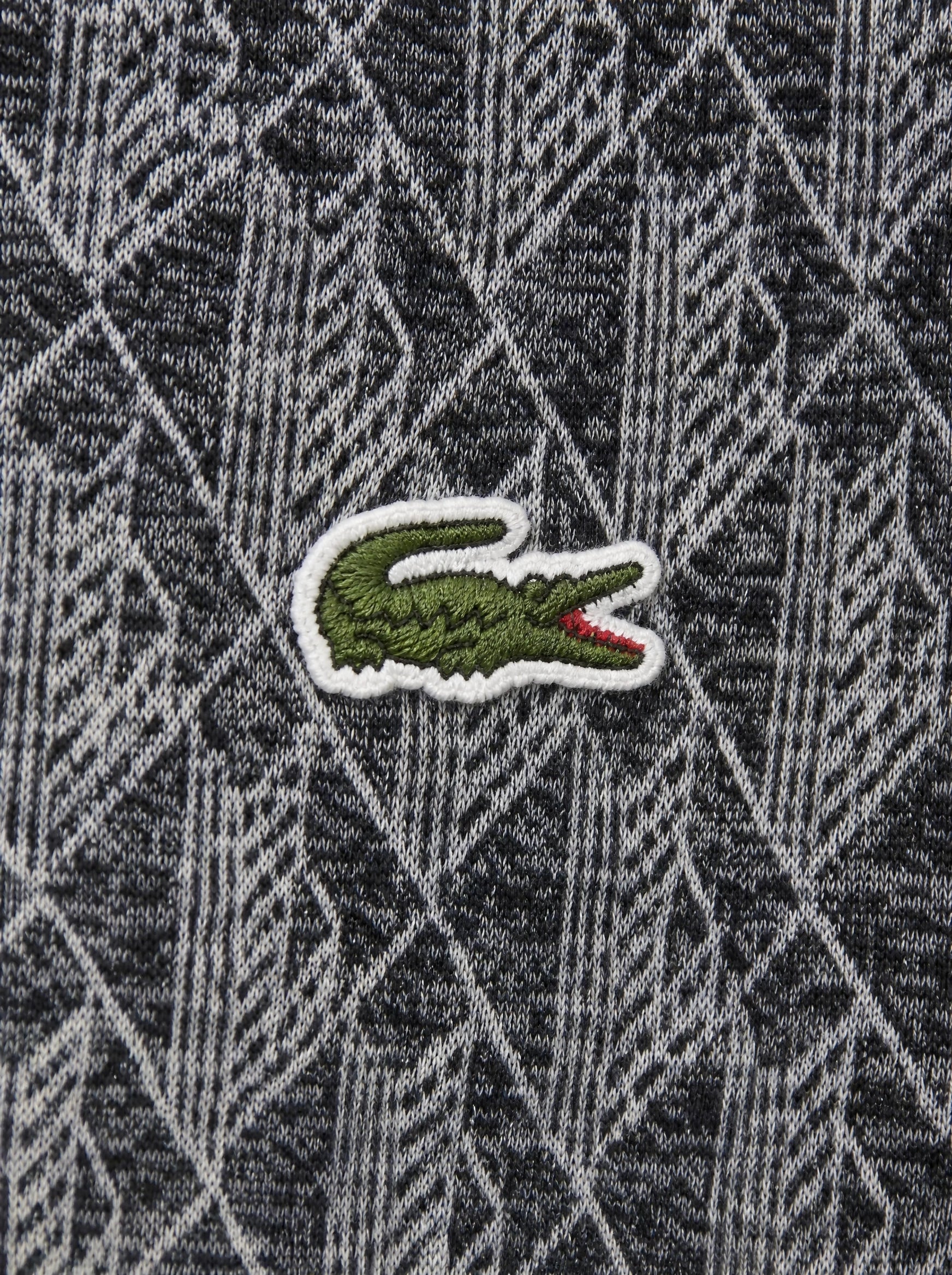 Lacoste 2026 Premium Monogram Takım Siyah