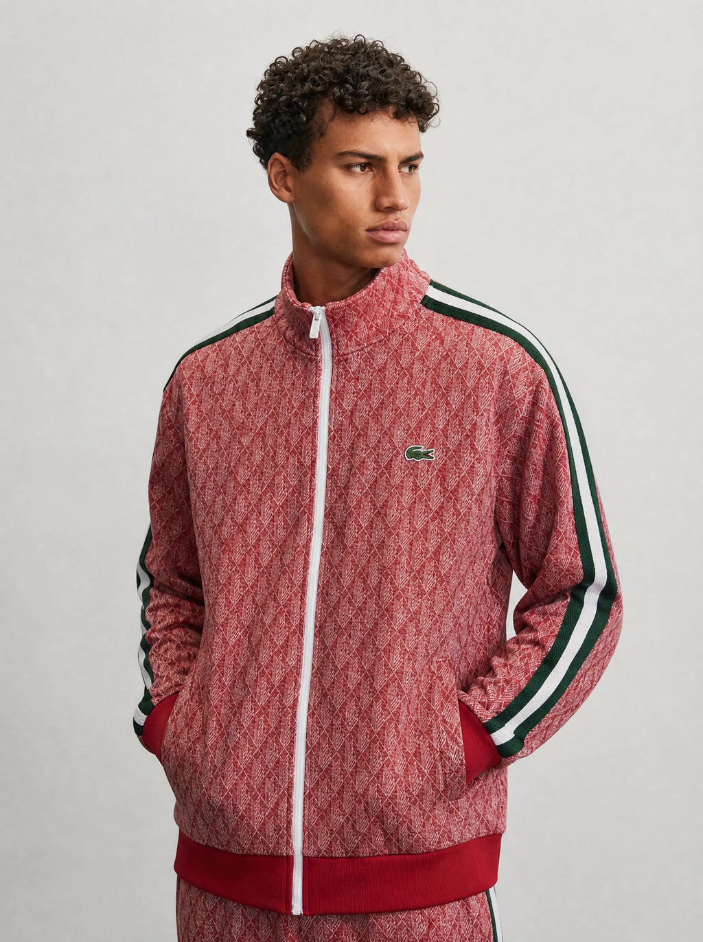 Lacoste 2026 Premium Monogram Takım Siyah